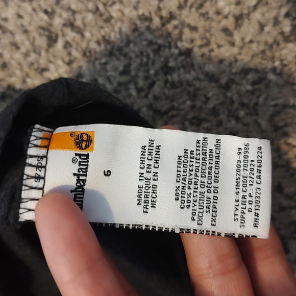 Timberland Boys Logo Tee - Picture 5 of 5